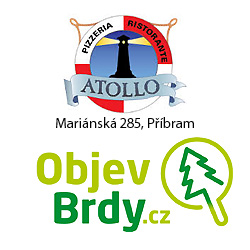 Pizzeria & Ristorante Atollo v Příbrami se stala hlavním partnerem portálu ObjevBrdy.cz
