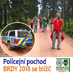 Registrace na Policejní pochod Brdy 2018 je již více než z poloviny zaplněna!