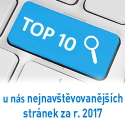 Píšete nám: TOP 10 našich nejnavštěvovanějších stránek v r. 2017