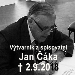 † 2.9.2018 Jan Čáka, příbramský výtvarník a spisovatel