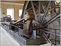 Unikátní parní těžní stroj Breitfeld & Daněk z roku 1889..