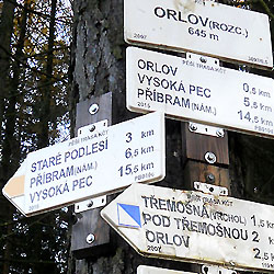 Orlov, rozcestí (turistické rozcestí)