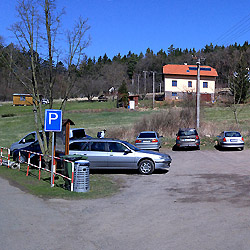 Neřežín, parkoviště