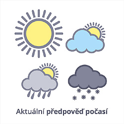 Přepověď meteorologů vyšla: v Brdech i podbrdí aktuálně zuří sněhová bouře..