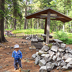 OKRUŽNÍ TRASA O1: Orlov - Třemošná, 779 m (vrchol) - Kazatelna - Orlov